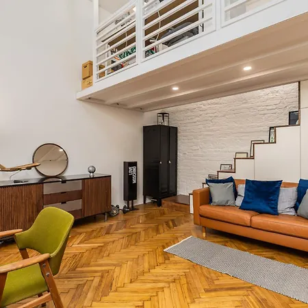Aviator Loft With Ac At Opera And Basilica In Budapest