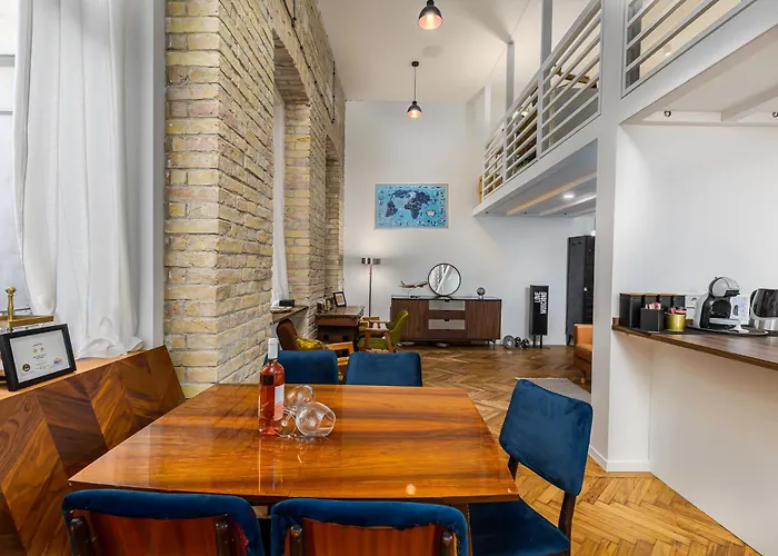 Christmas Market - Designer Aviator Loft - Basilica & Opera - Appartement Budapest