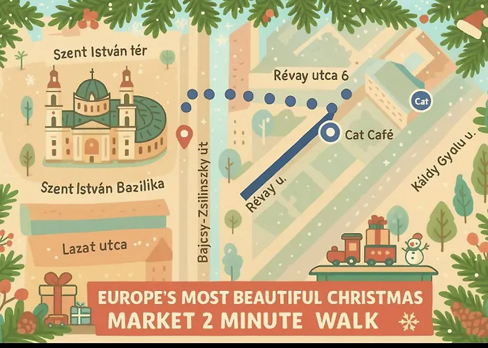 Christmas Market - Designer Aviator Loft - Basilica & Opera - Budapest